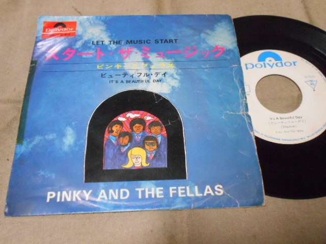 【白レーベルシングル】「ピンキーとフェラス/スタート・ザ・ミュージック」グラモフォン拍卖