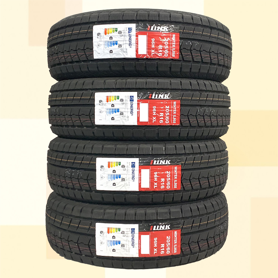 205/60R16 96H XL スタッドレスタイヤ ILINK WINTER IL868 25年製 4本送料税込 \26,840より 1拍卖