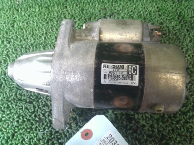 キャリィ LE-DA63T セルモーター スターター 26U 31100-78A00拍卖