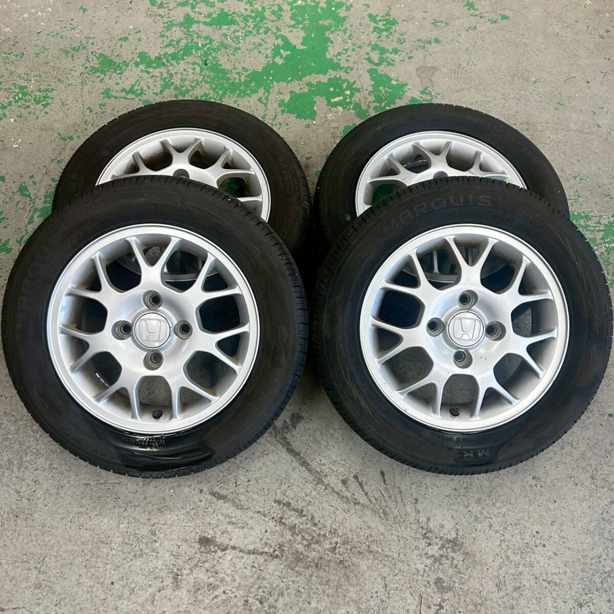4穴■ホンダ純正 2024年製 MARQUIS CST 155/65R13 4本■110103K拍卖