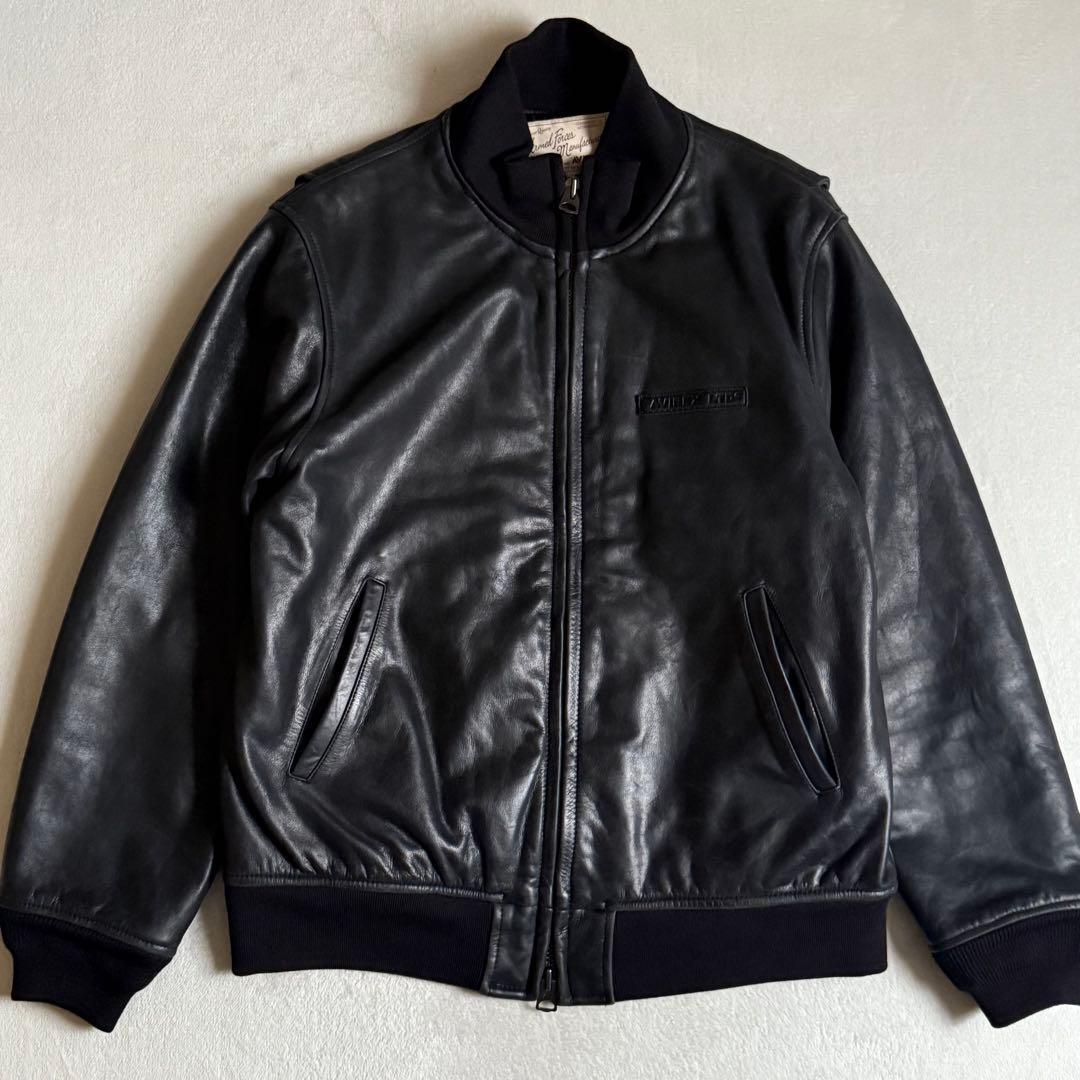 AVIREX タンカース レザージャケット ブラック 2XL 6181047拍卖