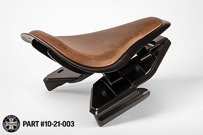 BT CHOPPERS製 ブレイクアウト/ ファットボーイ ボバーシートセット ブラウン×ブラック シート調整:前後拍卖