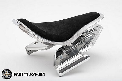 BT CHOPPERS製 HDブレイクアウト 18年式以降のファットボーイ ボバーシートセット アルカンターラ×ポリッシュ シート調整:前後拍卖