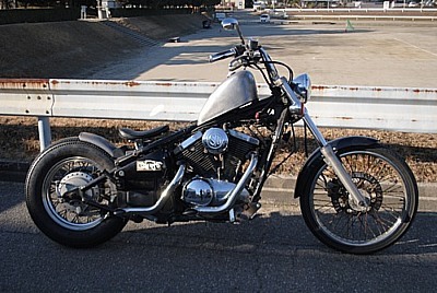 バルカンクラシック用 日本製 ショートドラッグパイプマフラー バルカン400にも適合 ショート マフラー ステンレス製 ポリッシュ済み拍卖