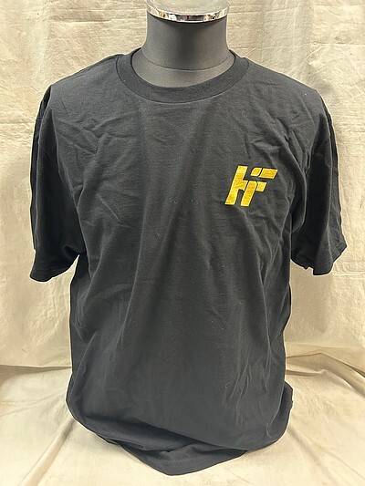 Heman Faburication HF 半袖Tシャツ Lサイズ ブラック ハーレー ホットロッド チョッパー スケーター バイカー拍卖