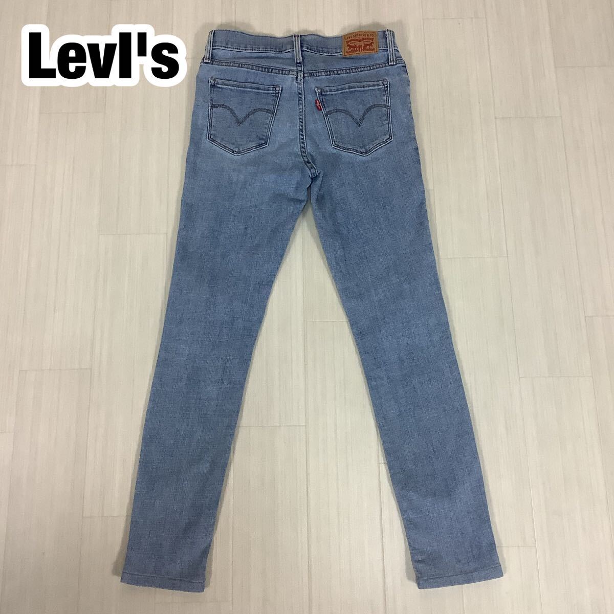 Levi LevI's 311 SHAPING SKINNY リーバイス スキニー デニムパンツ ジーパン W26 L30 ライトブルー ストレッチ拍卖