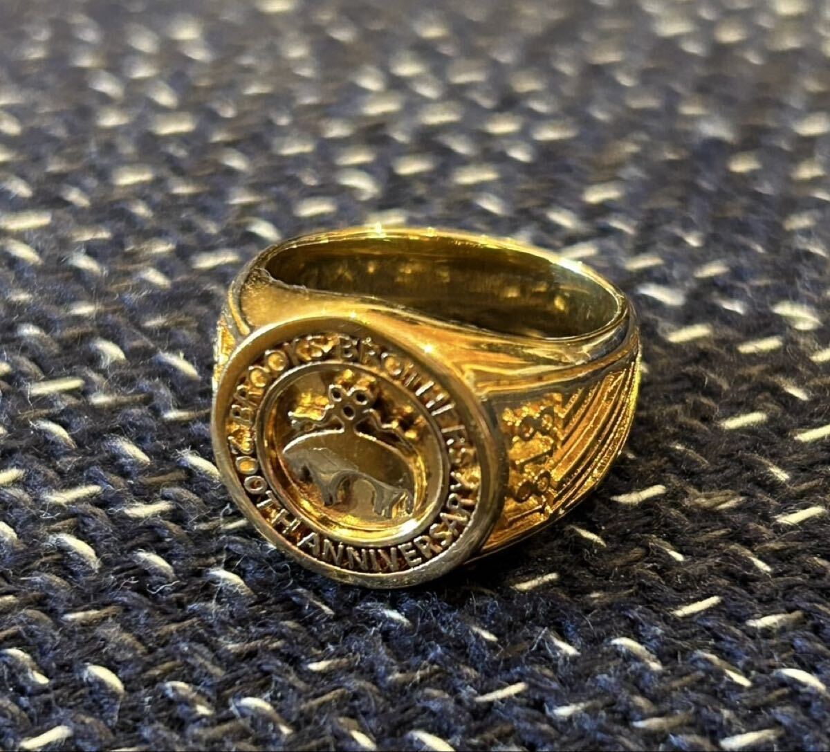 BROOKS BROTHERS 200th カレッジリング 指輪 200周年 ブルックスブラザーズ拍卖