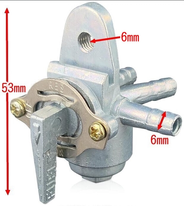 ★即決680円★3WAY燃料コック★外付け★ダックスなどに拍卖