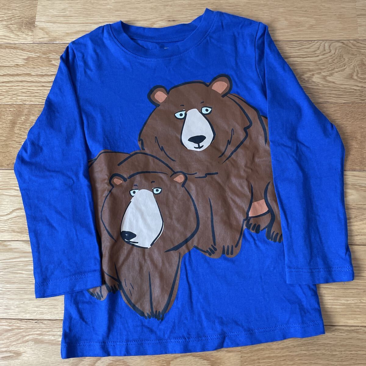 H&M エイチアンドエム クマ 長袖Tシャツ 110拍卖