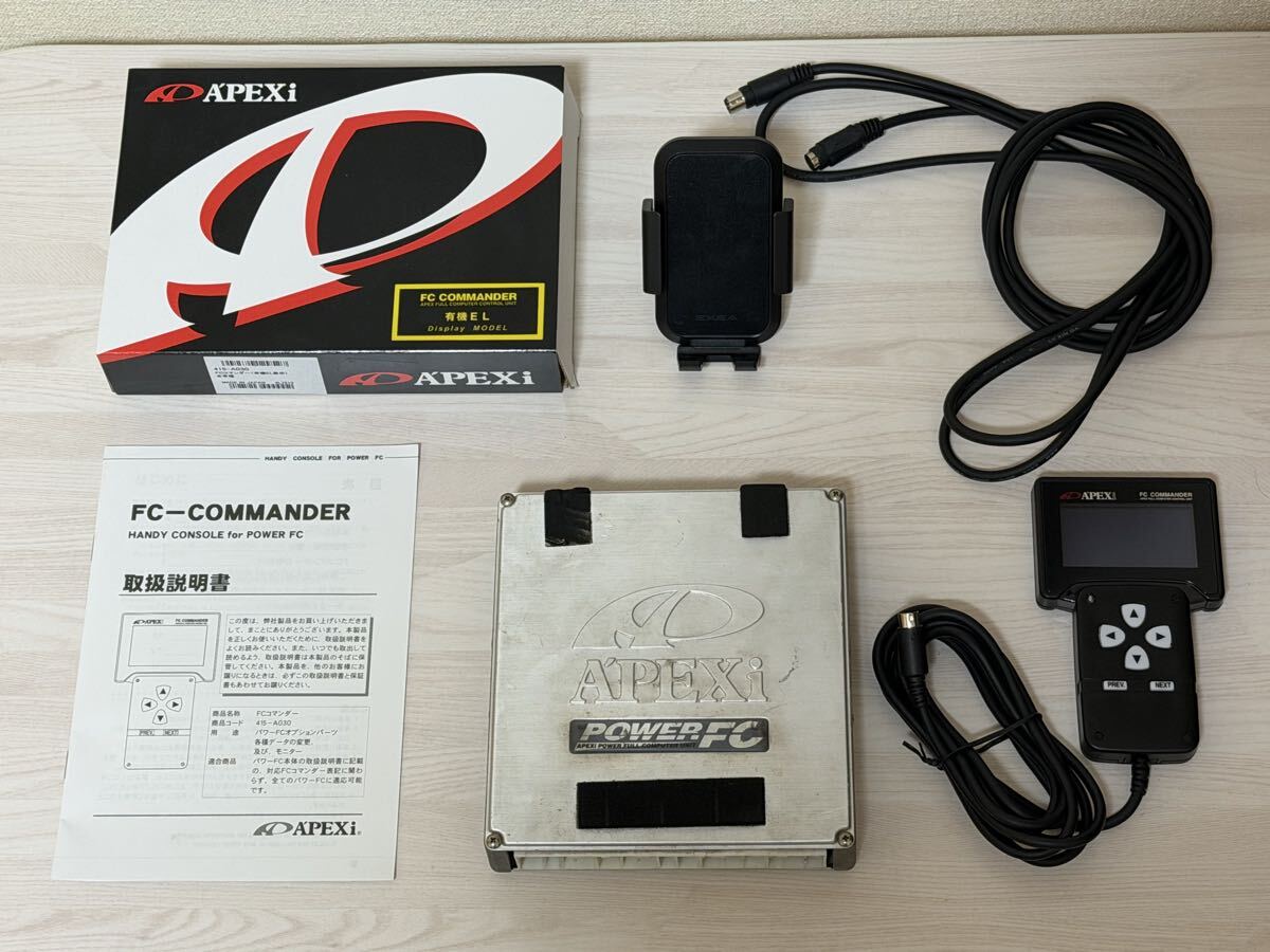 パワーFC 有機EL FCコマンダー 書き換えキット&データ付きフルセット アルテッツァ SXE10 RS200 3S-GE TRD TOM'S トムス TRSUT Greddy HKS拍卖