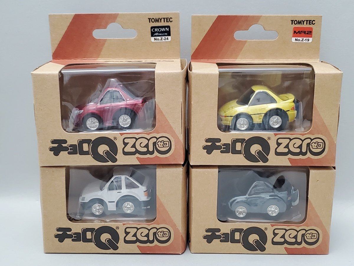 ▽ チョロQzero TOYOTA トヨタ クラウン アスリート Z-24c / MR2 GT Z-19d など4点セット拍卖