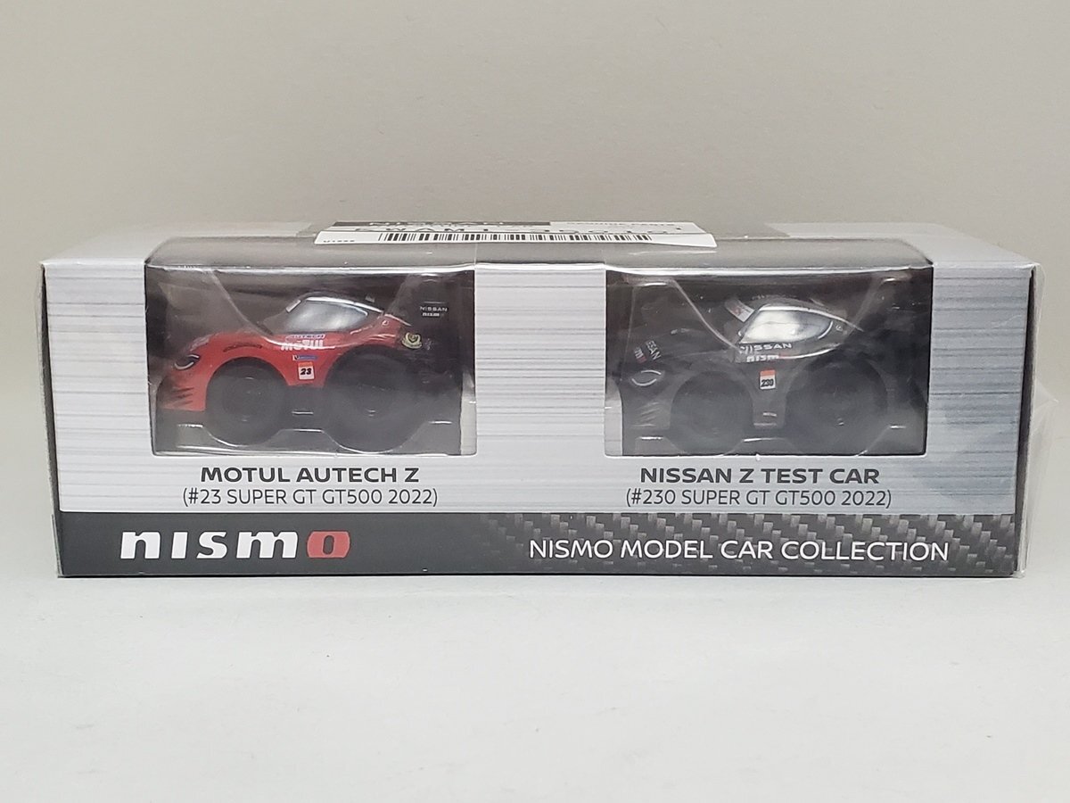 ▽ チョロQ MOTUL AUTECH Z (#23 SUPER GT GT500 2022)NISSAN Z TEST CAR 2台セット KWAM135010拍卖