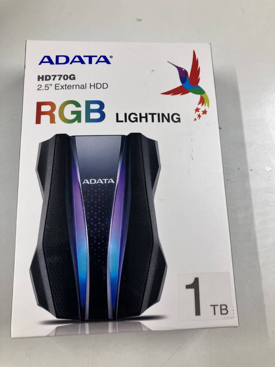 【宅配便コンパクト発送】 外付けHDD⑩ 1TB IODATA HD770G 開封のみ 新品拍卖