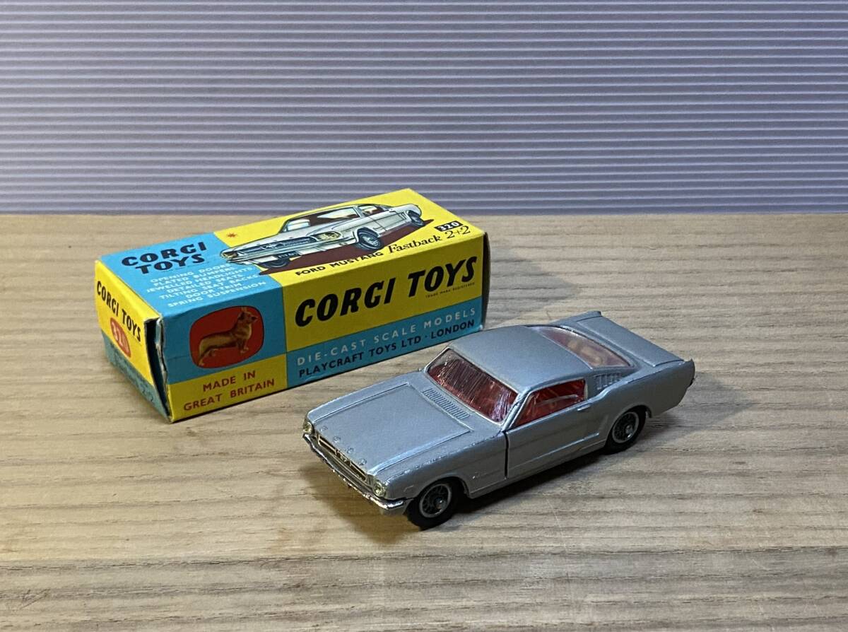 CORGI TOYS FORD MUSTANG FASTBACK2+2 フォード マスタング拍卖