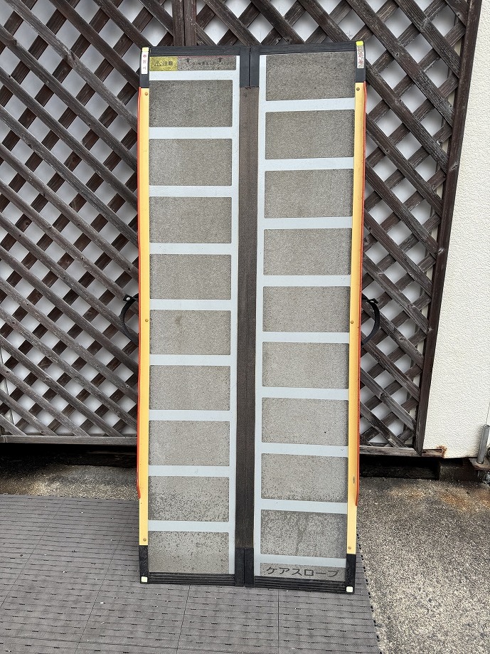 ★☆USED ケアスロープ CS-175 車椅子用スロープ ケアメディックス 長さ175cm 幅70cm 耐荷重300kg☆★拍卖