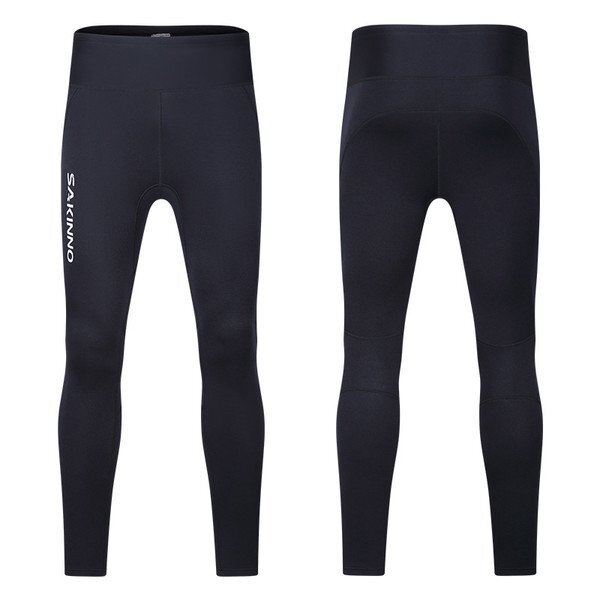 3XL ブラック-2mmネオプレーン ウェットパンツ メンズ レディース パンツ ウェットスーツ 日焼け止め UVカット マリンスポーツ ダイビング拍卖