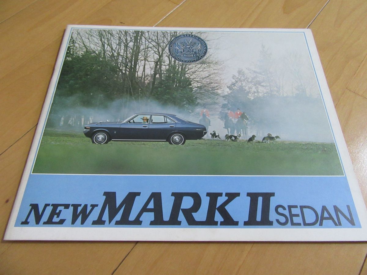 トヨタ▼△昭和47年5月マークⅡ(型式MX10/20・RX10/20)古車カタログ拍卖