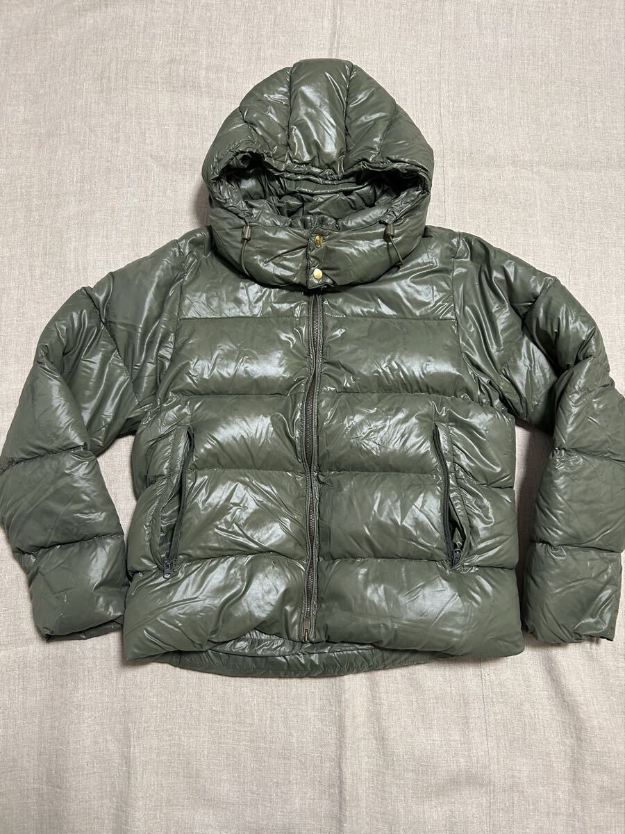 特価★中古★JOHNBULL★kojima japan★ジョンブル★ダウンジャケット★フードジャケット★ショート丈ダウンパーカー★カーキ★Mサイズ拍卖