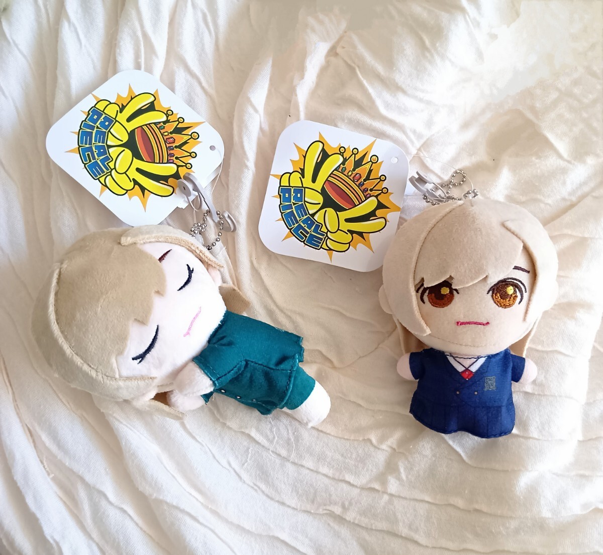 新品 タグ付き リアルピース こぺ マスコット チャーム キーホルダー しまむら拍卖