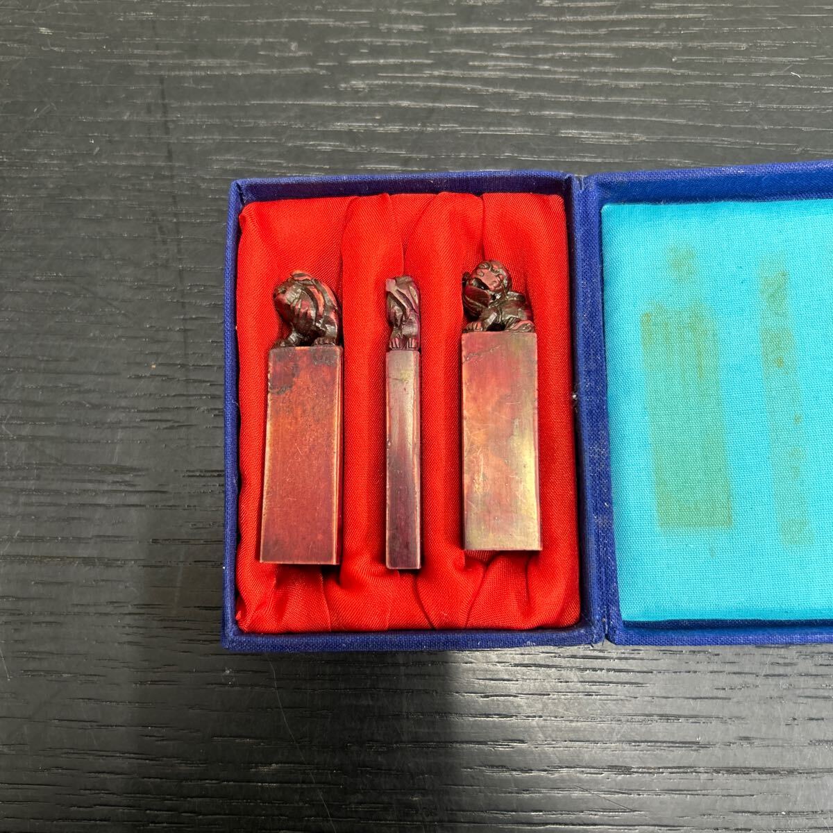 印材 印鑑 中国? シーサー コレクション アンティーク 古印材 拍卖