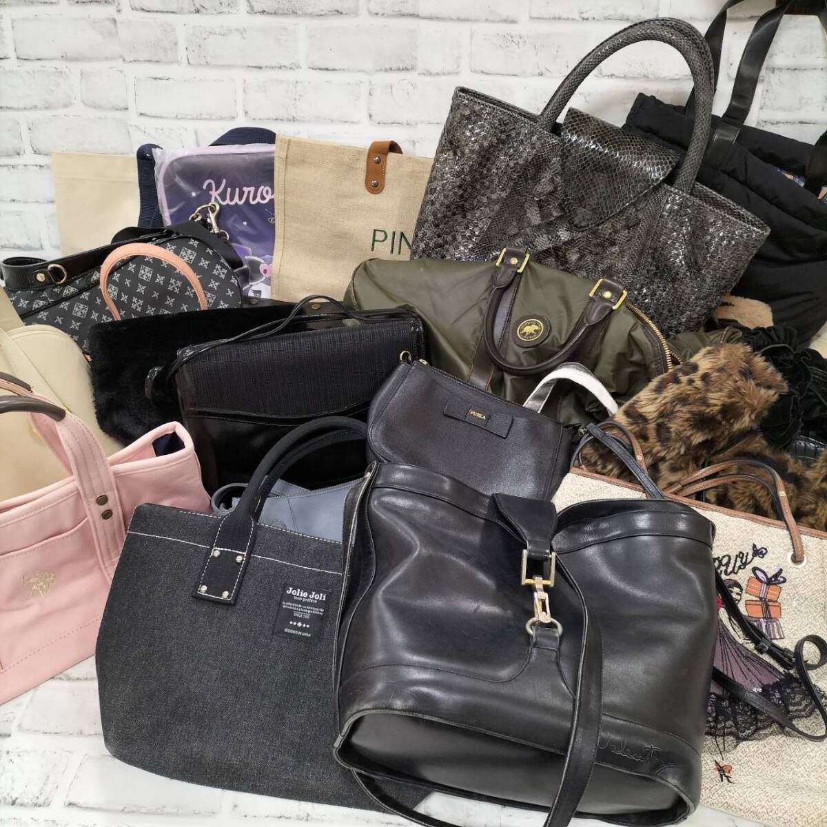 バッグ おまとめ ハンティングワールド フルラ 他 ハンドバッグ ショルダーバッグ 【14151-26386 b拍卖