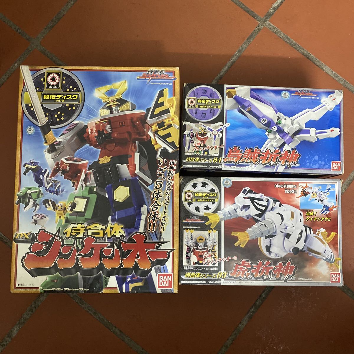 バンダイ 侍戦隊シンケンジャー DXシンケンオー 侍合体シリーズ拍卖