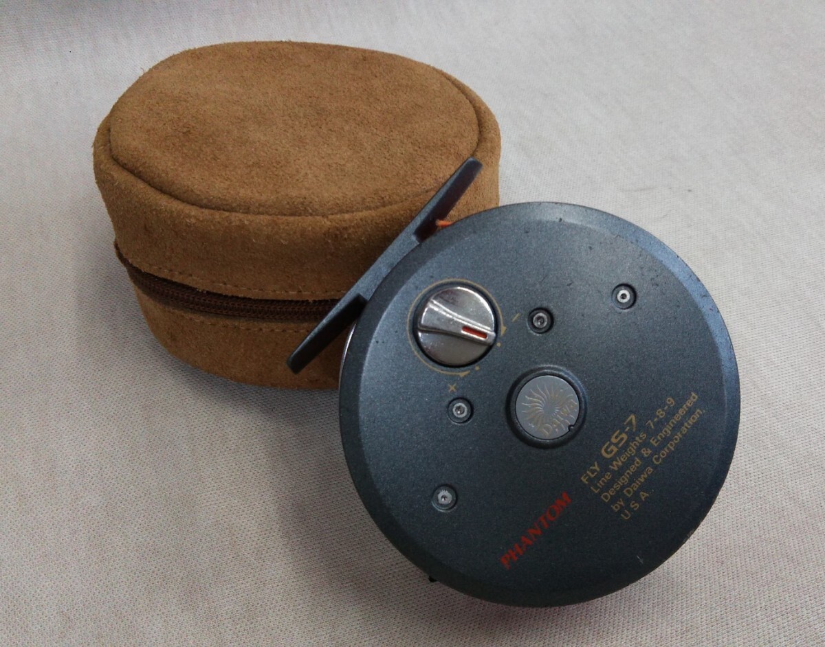 DAIWA ダイワ PHANTOM ファントム FLY GS-7 フライリール フィッシング 釣り 釣り道具 ケース付き拍卖