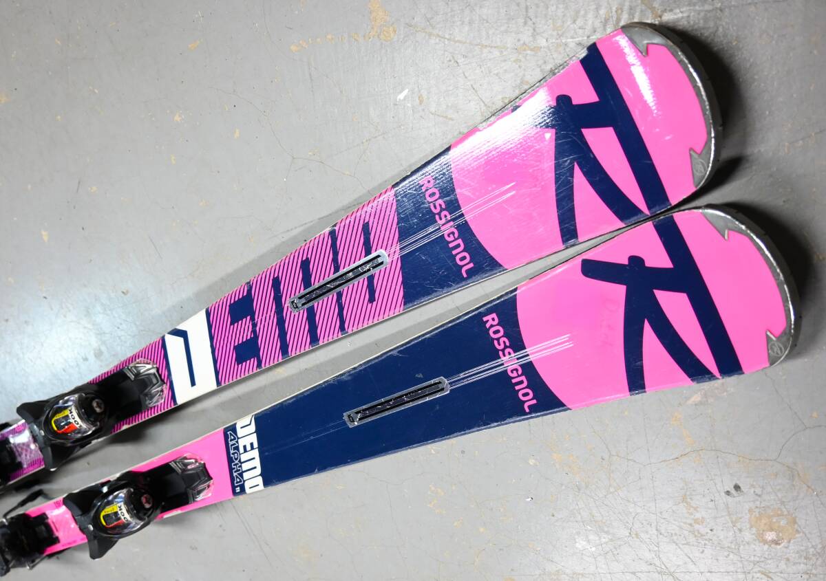 ロシニョール Demo Alpha Ti 161cm Rossignol デモ α アルファ サロモンSalomon ヘッドHEAD X-MAX X12 X10 Betaベータ等拍卖