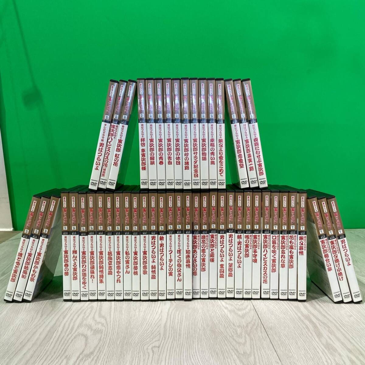 DeAgostini 男はつらいよ 寅さん DVD マガジン 50巻 全巻セット DVD・CD 50点セット e25110138拍卖