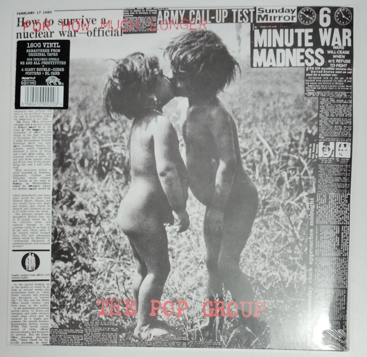 新品LP The Pop Group / For How Much Longer Do We Tolerate Mass Murder拍卖