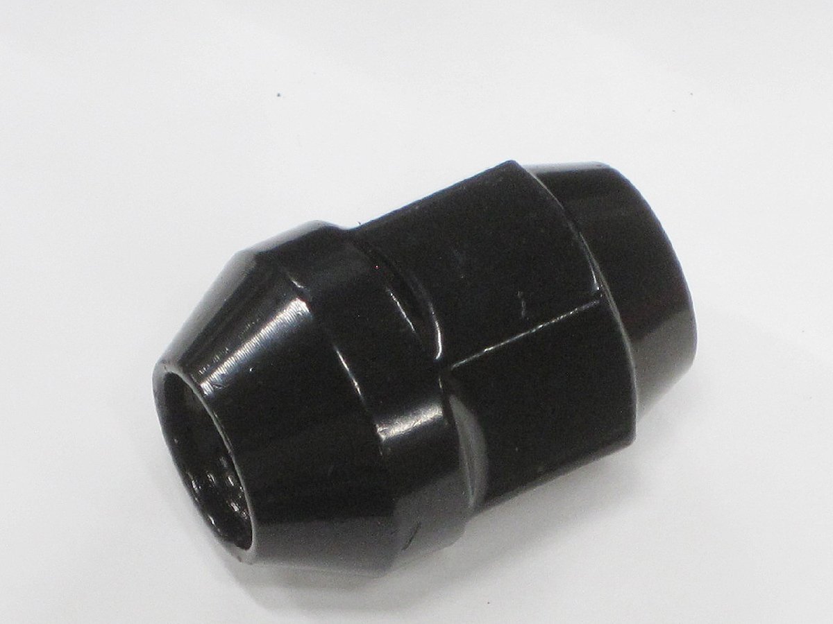 新品 ブラック マツダ用 ホイールナット M12 P1.5 60度テーパー 21HEX(mm) 1個売り必要個数選択販売拍卖