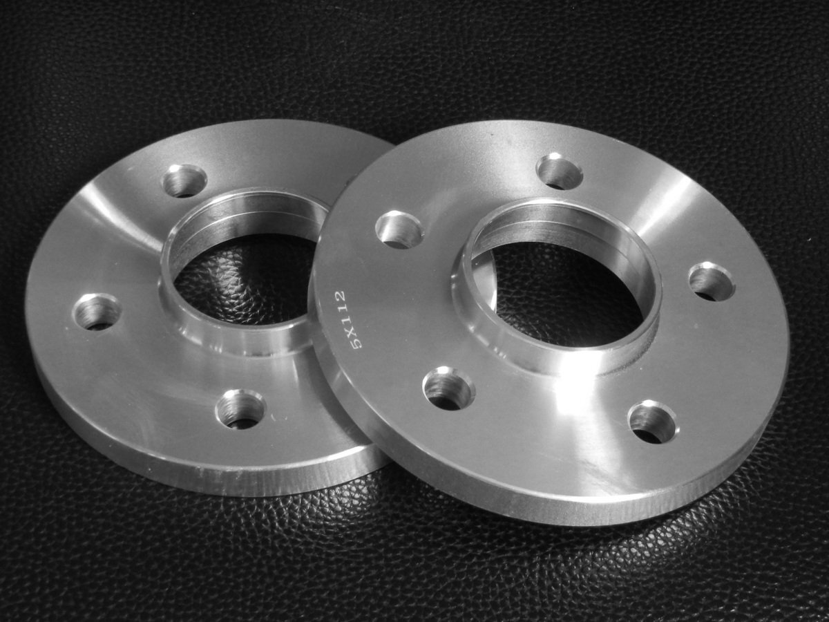 メルセデス・ベンツ Sクラス W116 1971~1979年 ホイール スペーサー ハブ付き15mm(ハブ高13mm以下車適合) 2枚組拍卖