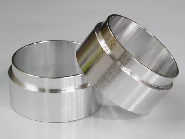 ワイトレ ワイドトレッドスペーサー用ハブリング 左右セット 純正ホイールに25mm厚ワイトレを使用の場合 トヨタ中型車 外径73mm→内径60mm拍卖