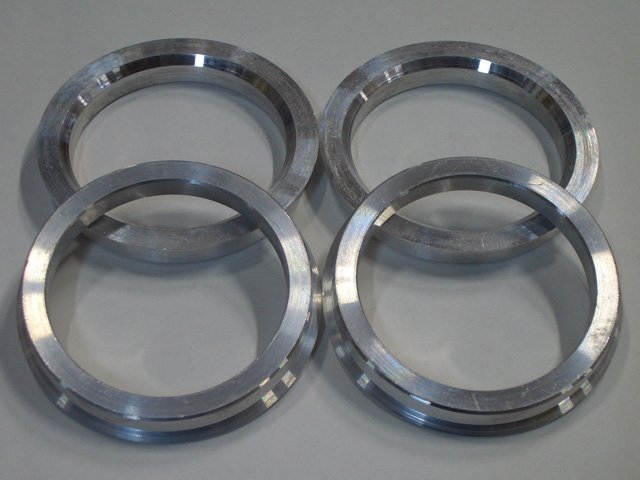 社外ホイールのハンドルブレ対策 ツバ付 ハブリング 変換リング 一台分 ハブ径60mm車 トヨタ 外径73mm(72.9mm)→内径60mm(60.1mm)拍卖