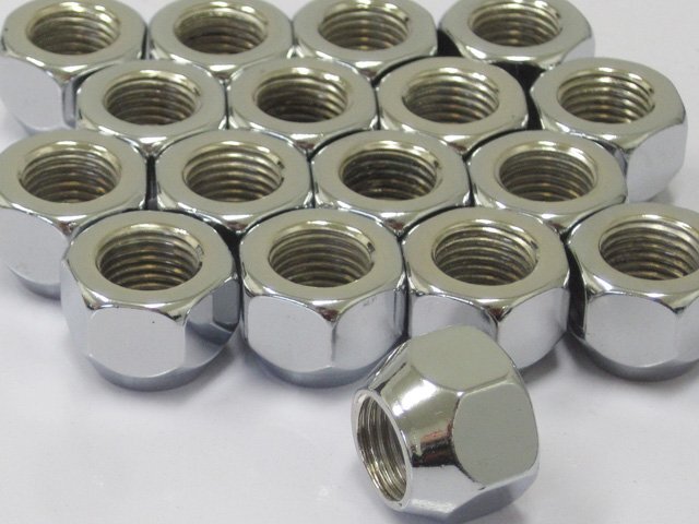 新品 クローム メッキ 貫通ホイールナットレンジローバー 04年~ M14 P1.5 60度テーパー 21HEX(mm) 20個セット拍卖