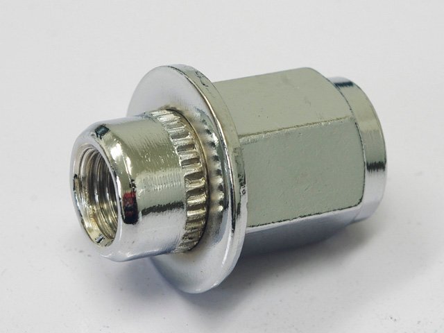 新品 クローム トヨタ純正ホイール用ナット M12 P1.5 平面座 21HEX(mm) 1個売り必要個数選択販売拍卖