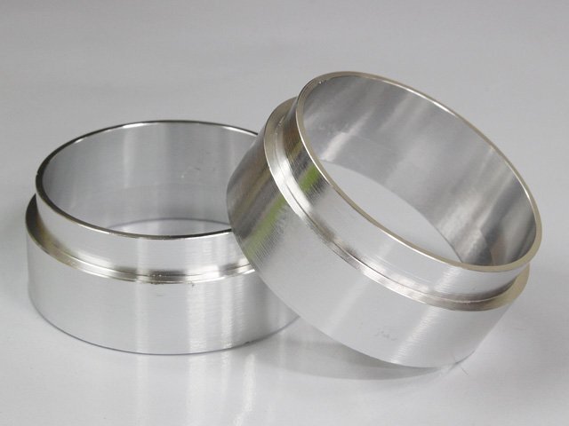 ワイトレ ワイドトレッドスペーサー用ハブリング 左右セット 純正ホイールに20mm厚ワイトレを使用の場合 トヨタ 外径73mm→内径54mm拍卖