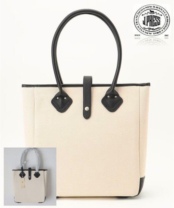 新品タグ付き【JPRESS ジェイプレス】レザーコンビトートバッグ 肩掛けバッグ v7736拍卖