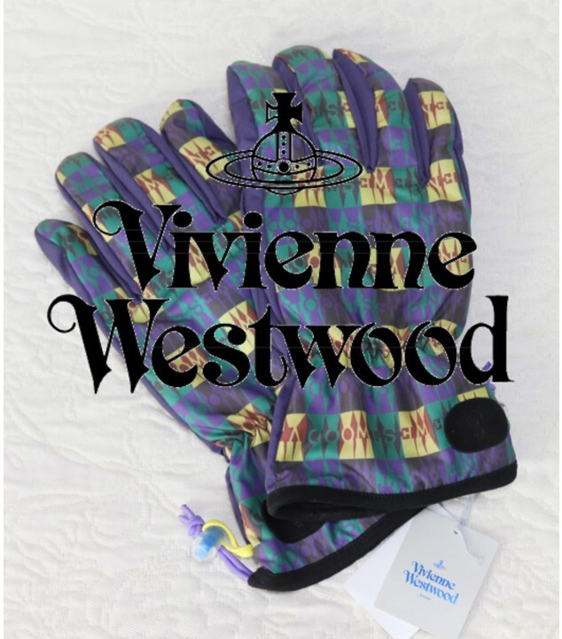 新品タグ付き【ヴィヴィアンウエストウッド MAN】ワッペン羊革 裏起毛 手袋 グローブ 25cm メンズ v6180プレゼントにも最適拍卖