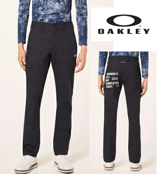 新品タグ付き【OAKLEY オークリー】秋冬モデル Cargo Straigh カーゴゴルフパンツ 77cmサイズ v7698拍卖