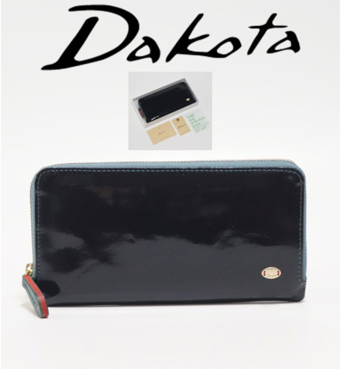 新品訳箱付き【Dakota ダコタ】グロッソ ラウンドファスナー長財布 ロングウォレット v7728拍卖