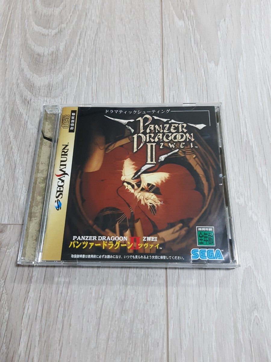 ★☆セガサターンソフト パンツァードラグーン ツヴァイ 箱・説付 盤面良好☆★拍卖