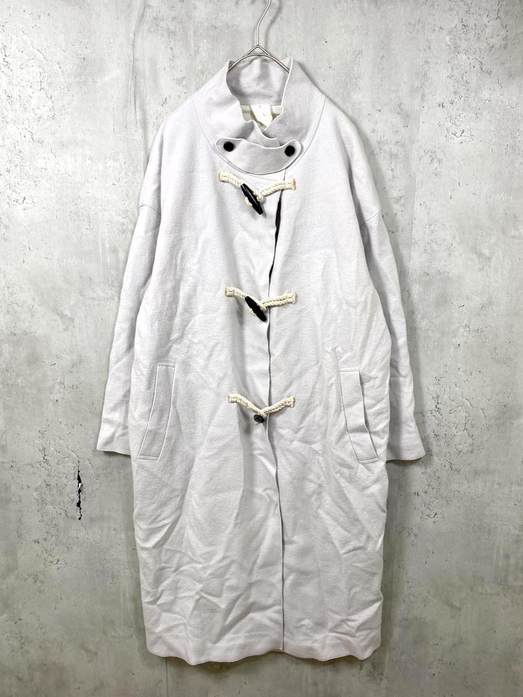 allureville アルアバイル 202020-17-060-15-020 ウール ロング コート size2/グレー ◆■◎拍卖