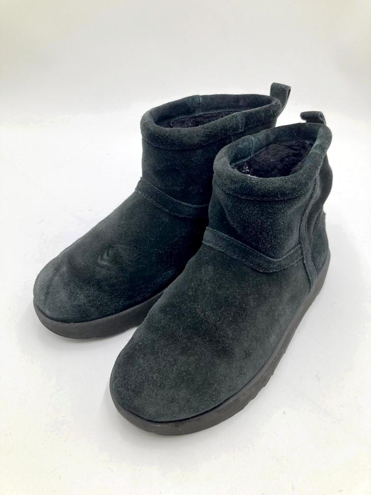 UGG Australia アグ オーストラリア 1019643 CLASSIC MINI WATERPROOF ブーツ size25/黒 ■■◎拍卖