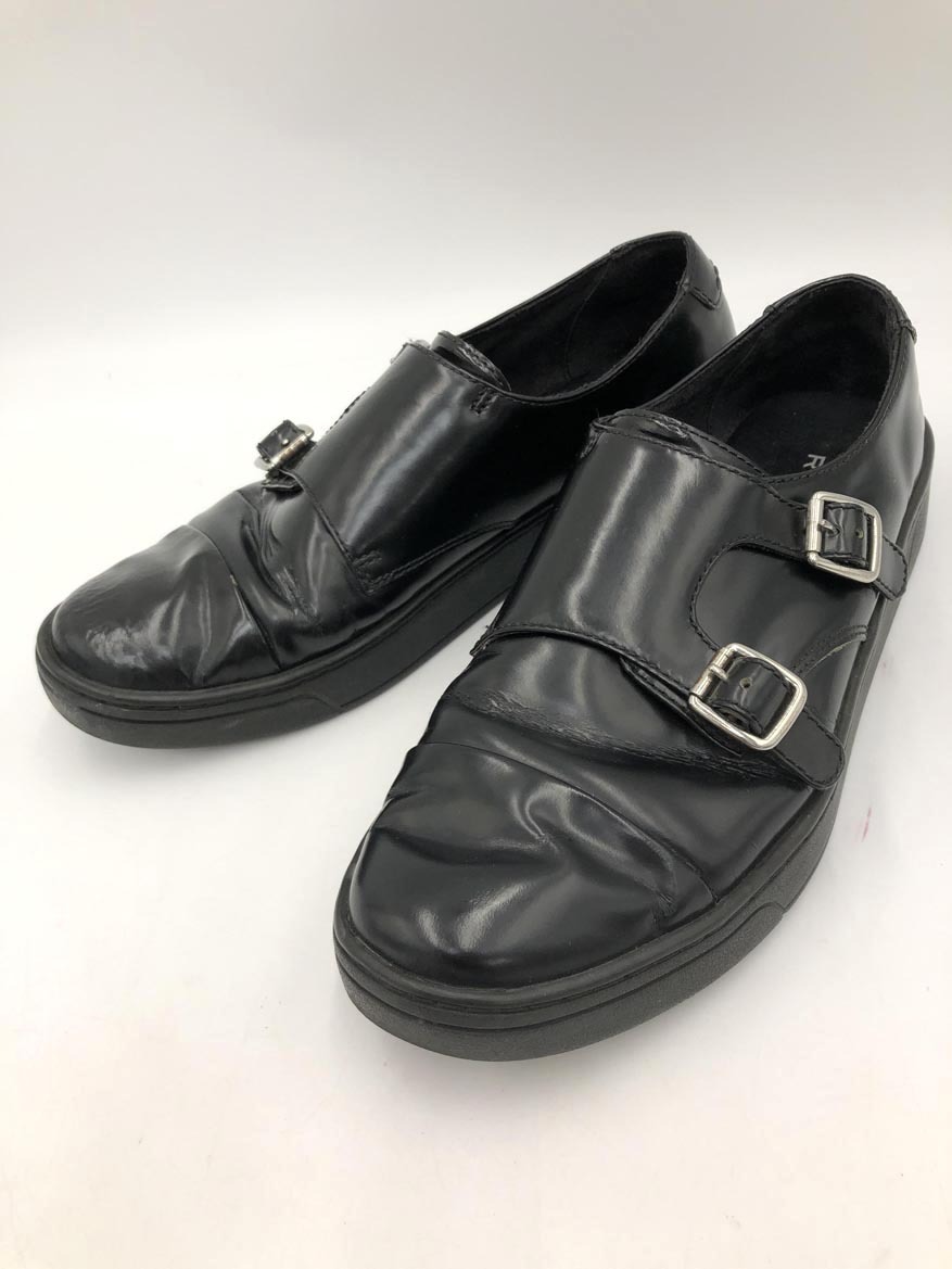 REGAL リーガル EG118H 54RR ドレスシューズ ダブルモンク シューズ size24.5cm/黒 ■■◎ ☆ fkb4 メンズ拍卖