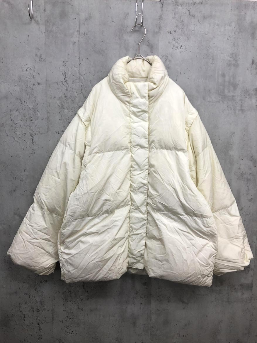 Ungrid アングリッド 112460228001-01 マルチウェイ ダウン ジャケット sizeM/アイボリー ◆■ ☆ fkc1 レディース拍卖