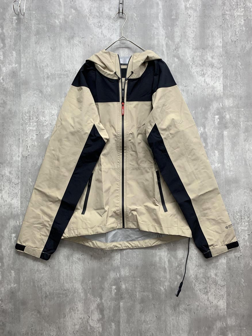 ゆうパケットOK +phenix プラスフェニックス GORE-TEX ゴアテックス マウンテンパーカー ジャケット sizeM/ベージュ/ブラック ■■◎拍卖