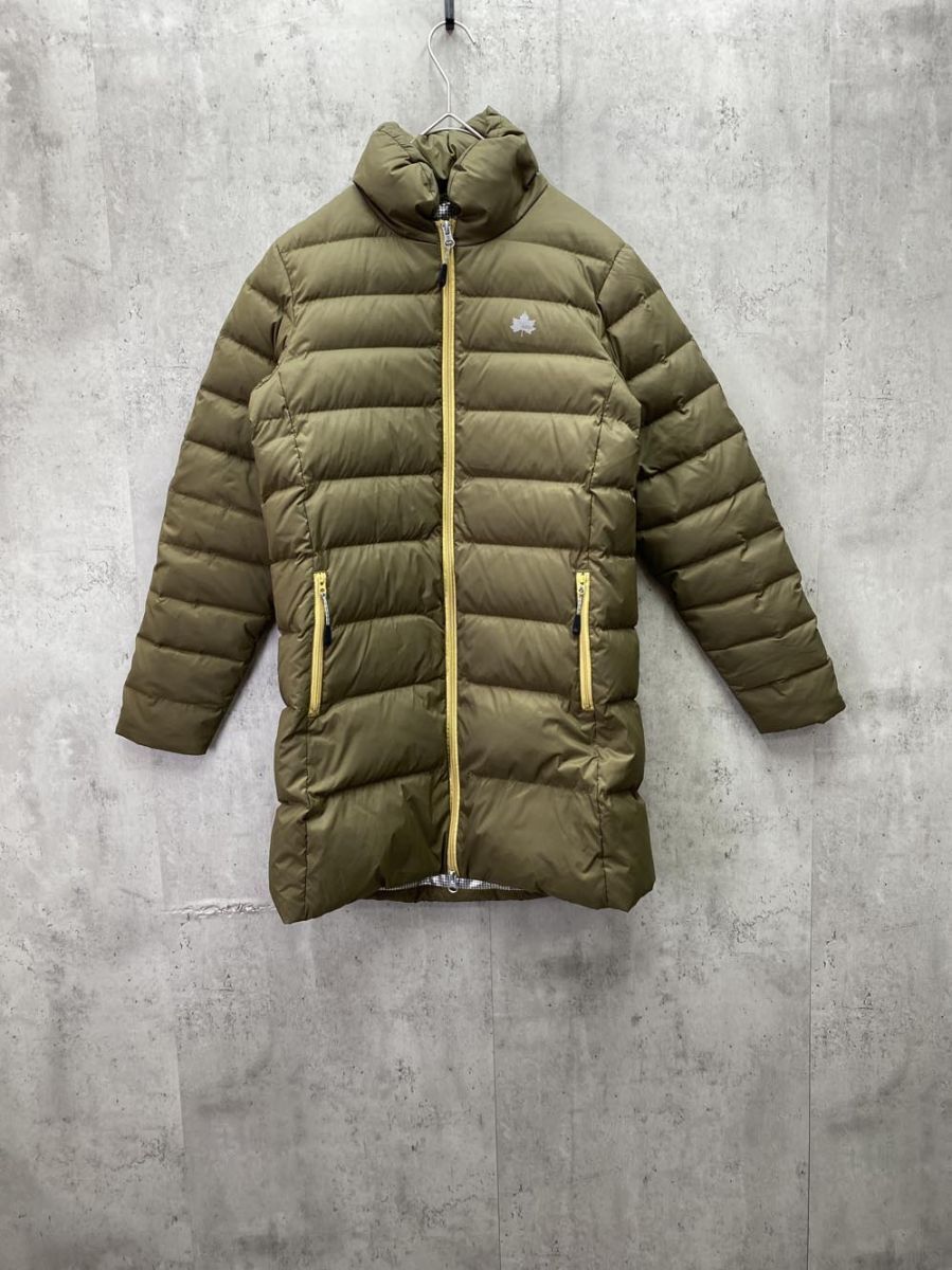 LOGOS ロゴス ダウン ジャケット sizeM/オリーブ ◆■拍卖