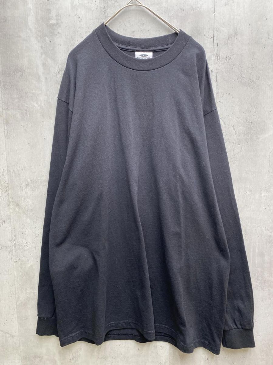 ゆうパケットOK PROCLUB プロクラブ 無地 長袖 Tシャツ sizeL/黒 ◇■拍卖