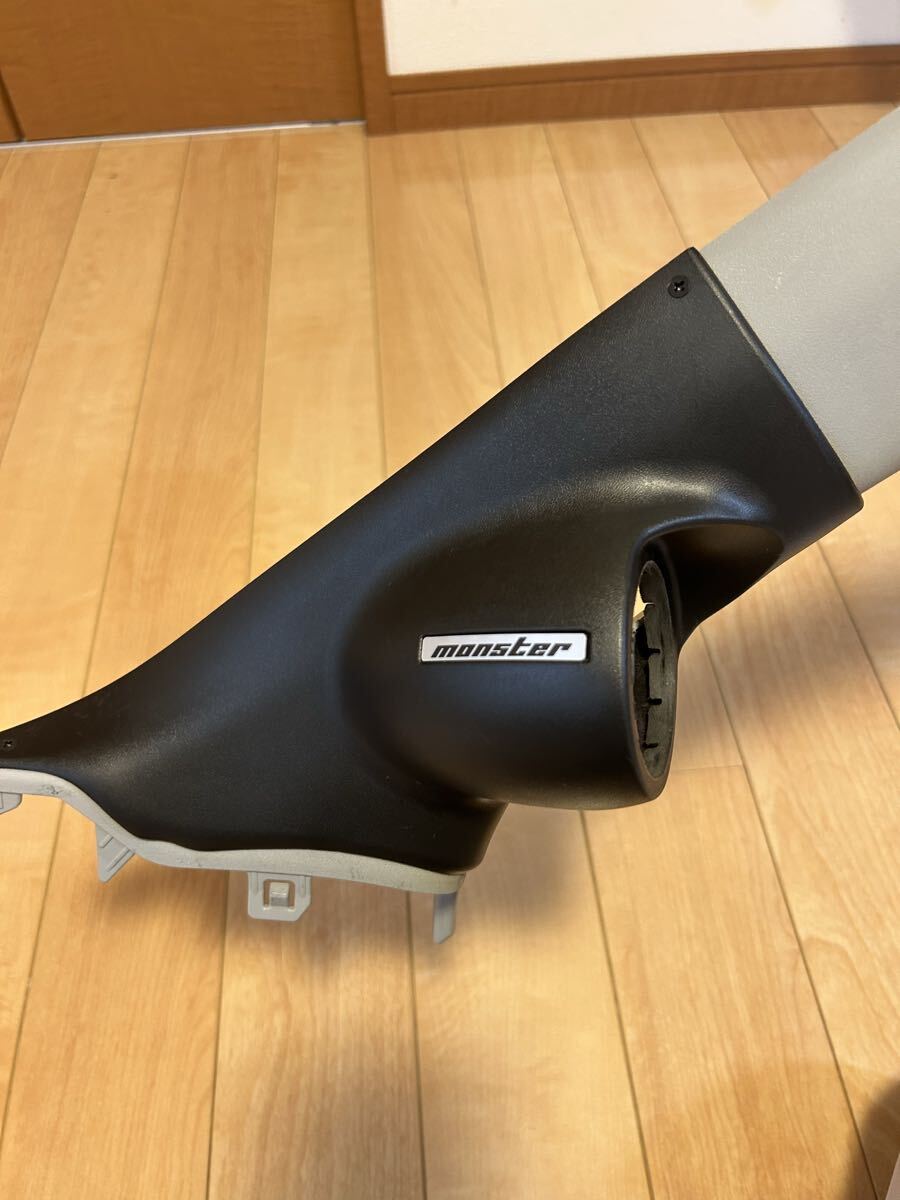 Monster Sport モンスタースポーツ ピラーメーターフード 60パイ スイフトスポーツ ZC33S 純正ピラーカバー付き拍卖